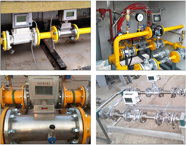 高壓氣體渦輪流量計(jì)現(xiàn)場(chǎng)安裝使用圖